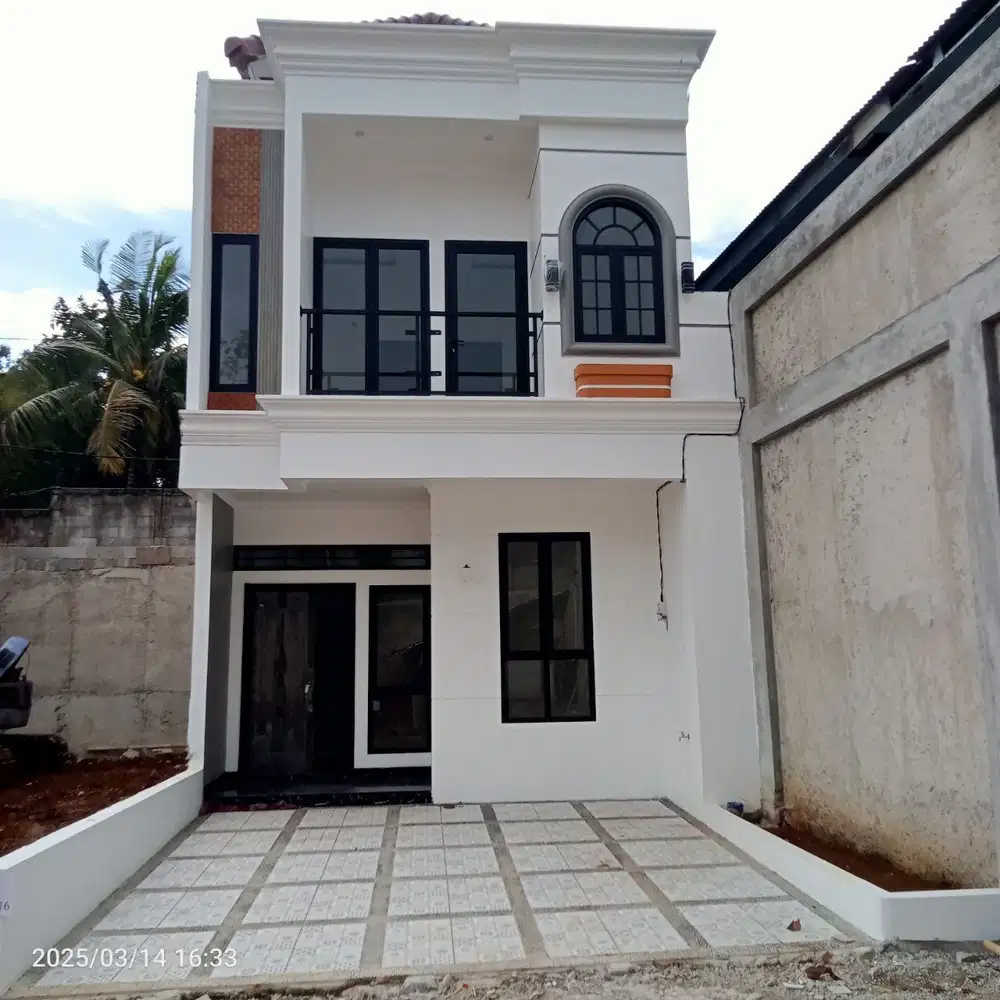 Dijual Rumah Modern di Depok akses dekat Tol Desari dan dekat stasiun