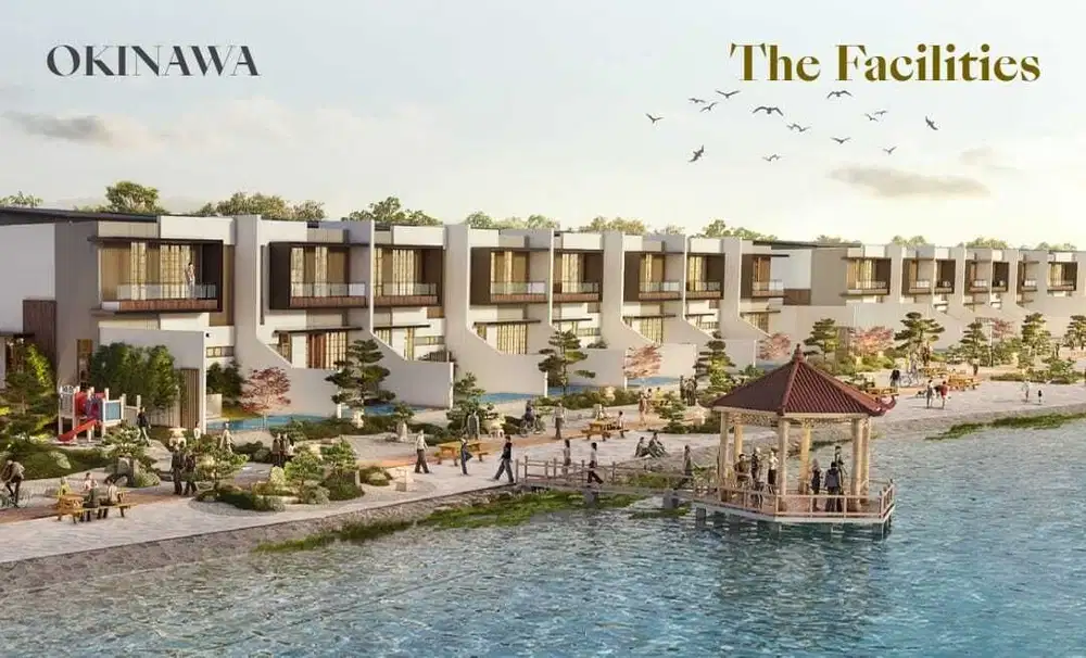 DIJUAL PIK2 CLUSTER OKINAWA PASIR PUTIH RESIDENCES BISA KPR