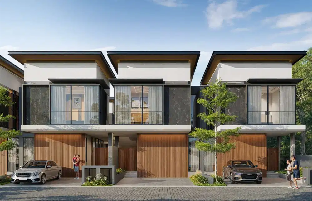 Rumah Luxury 2 Lantai  konsep modern Verdant lite di Shila Sawangan