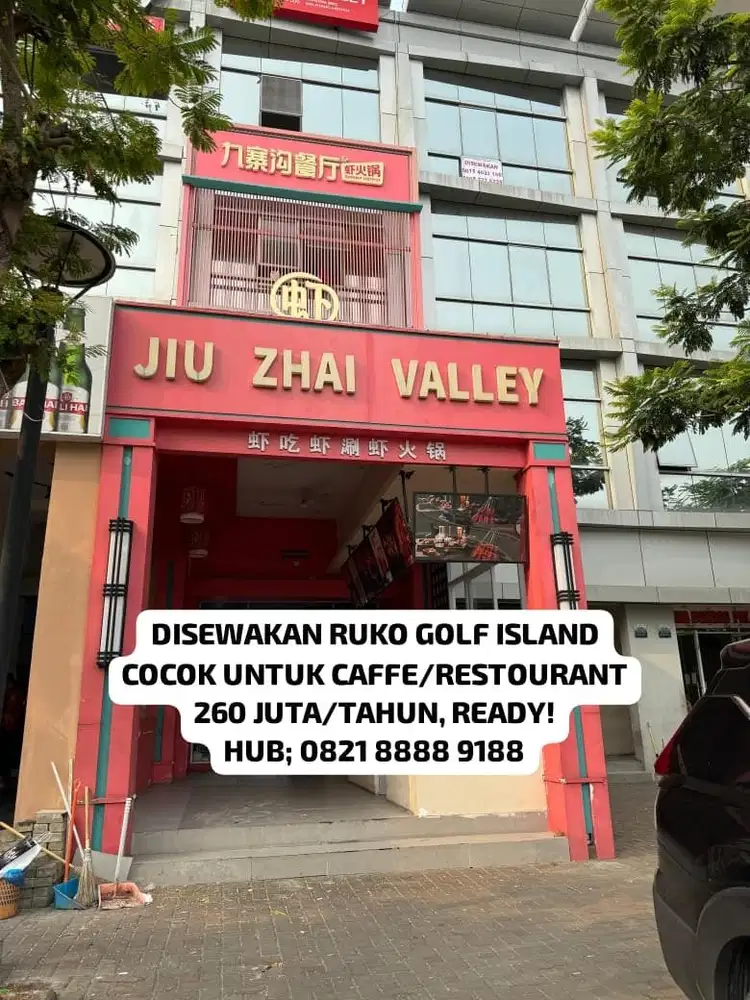 DISEWAKA RUKO GOLF ISLAND LOKASI STRATEGIS HANYA 230 JUTA/TAHUN READY!