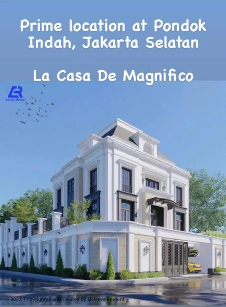 Rumah Brand new 3lt Pondok Indah Jaksel Pool 5KT 448m2 n1030