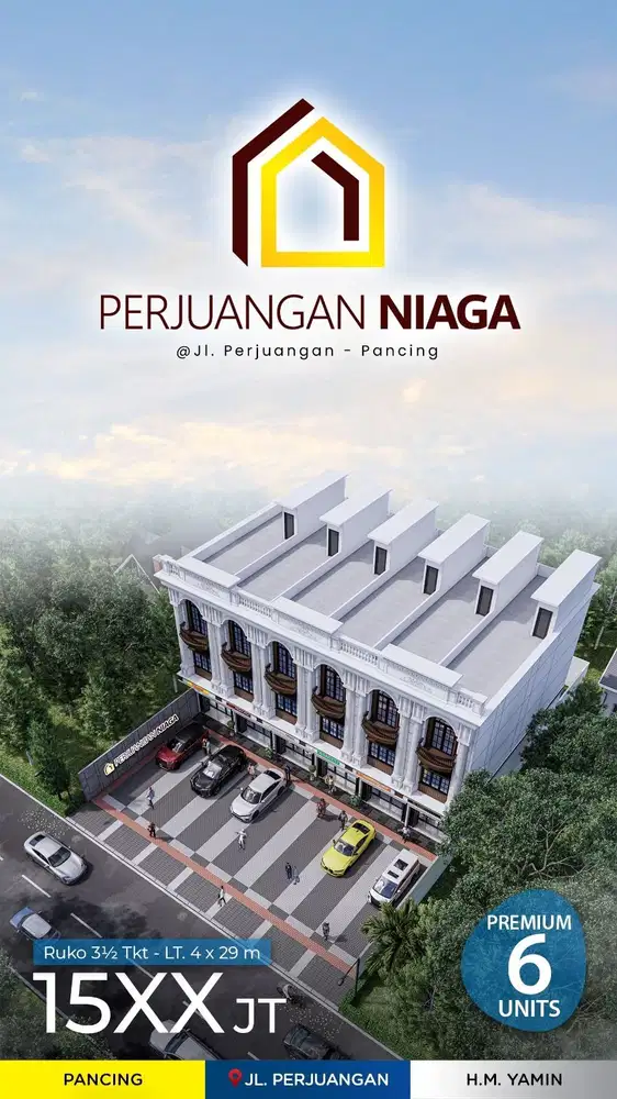 Ruko perjuangan niaga jalan perjuangan