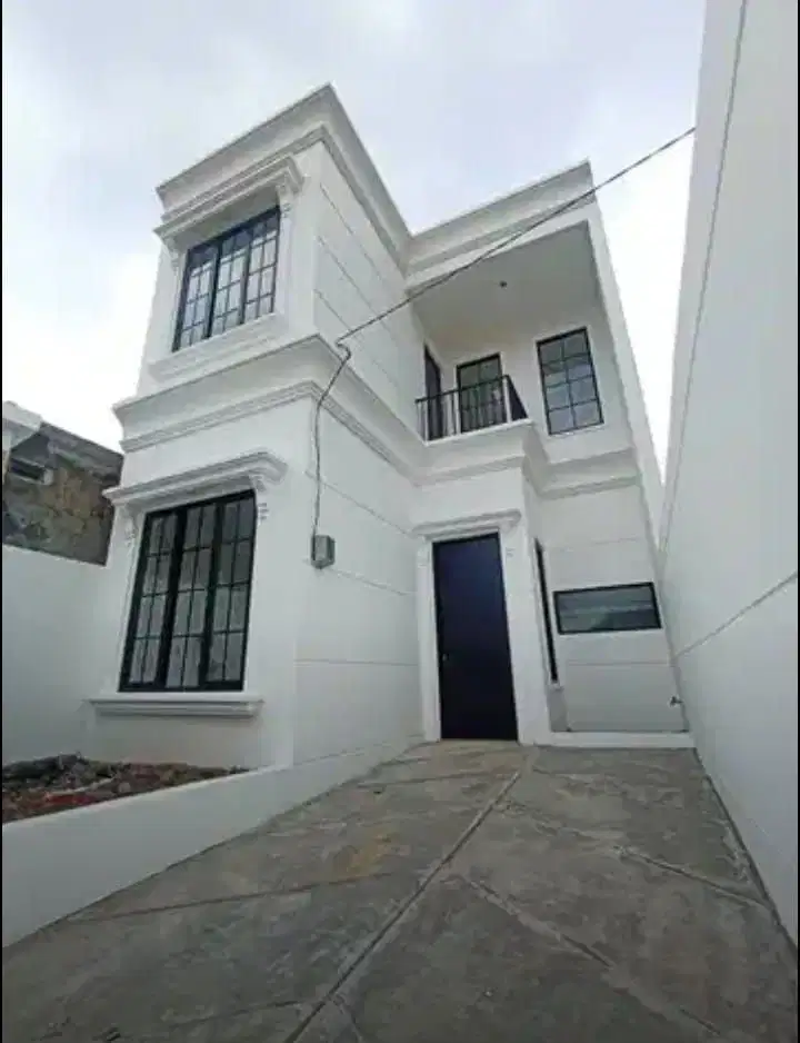 DIJUAL RUMAH BARU 2 Lantai Di Kota Bogor Dengan Desain American Classic Yang Mewah