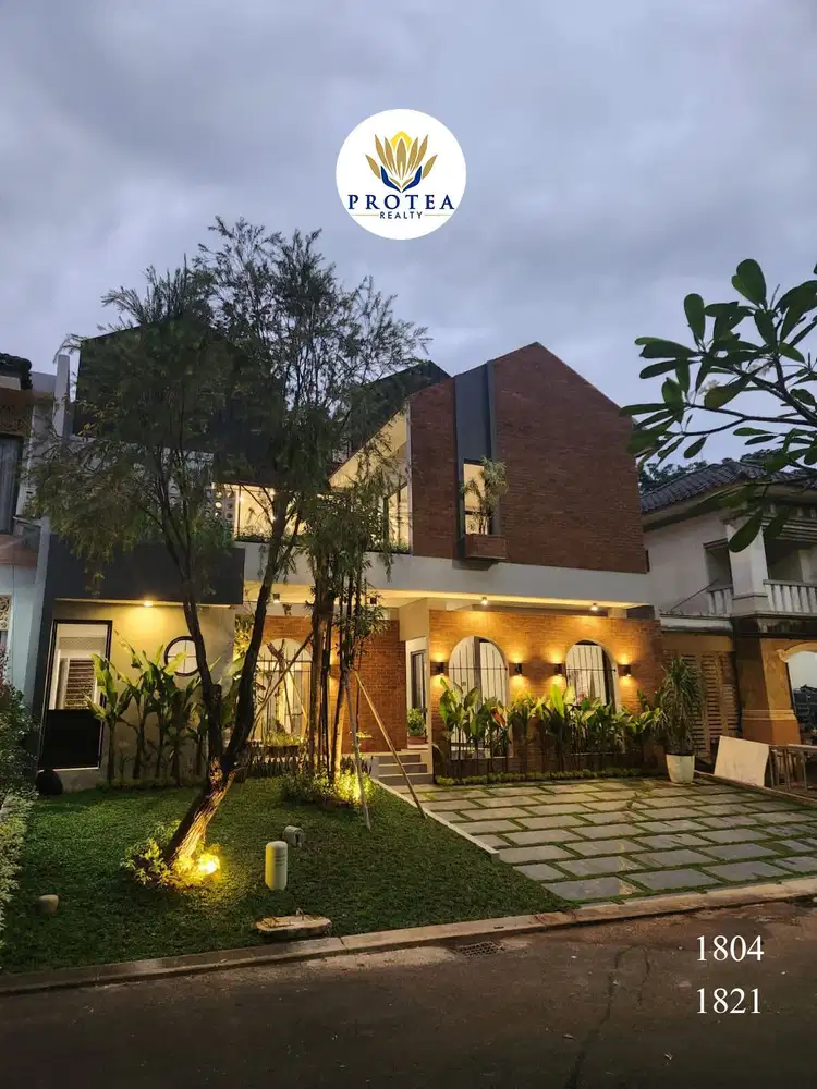 Dijual Rumah Brand New Industrial Modern The Green BSD