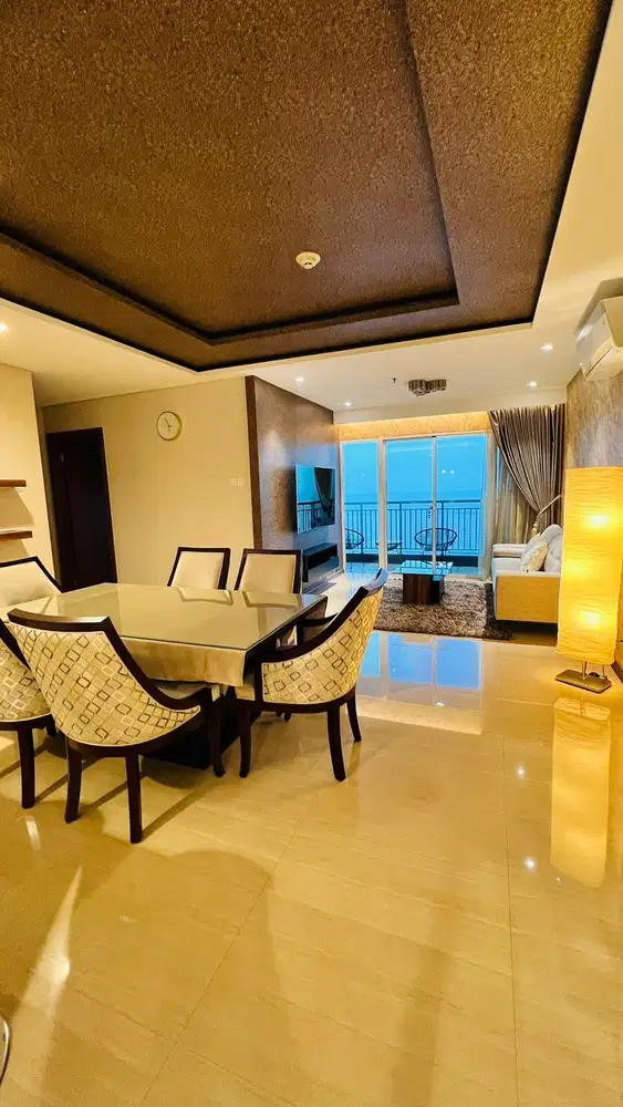 Condominium Green Bay Pluit 3BR Full Furnished View Laut