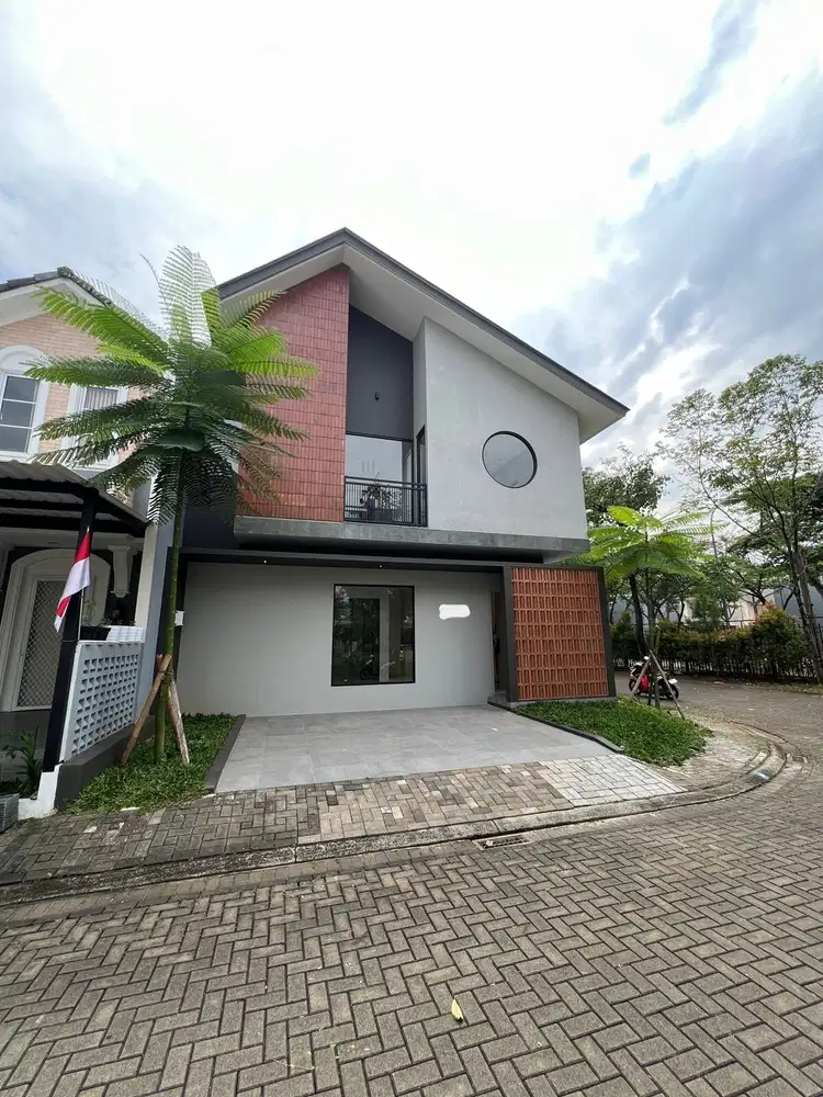Dijual Rumah Hook Estetik Kontemporer di Vanya Park BSD