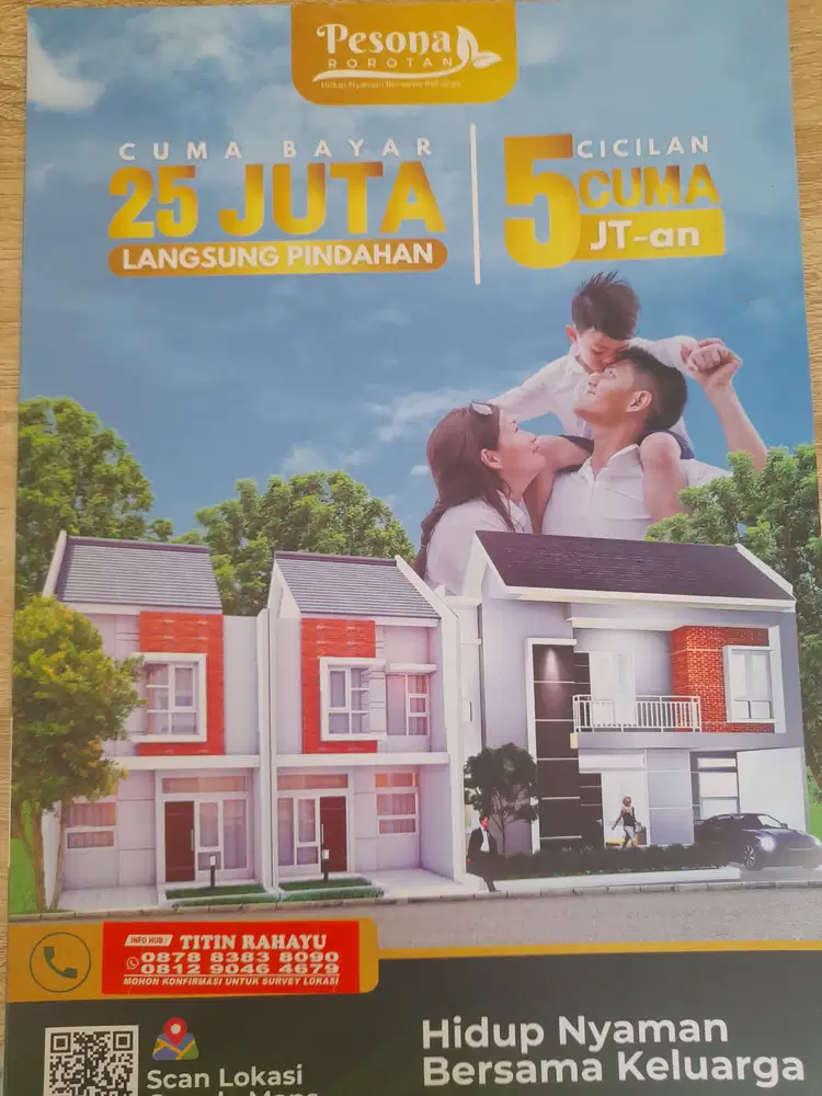 3 Kamar Rumah Baru Siap Huni Jakarta Pesona Rorotan