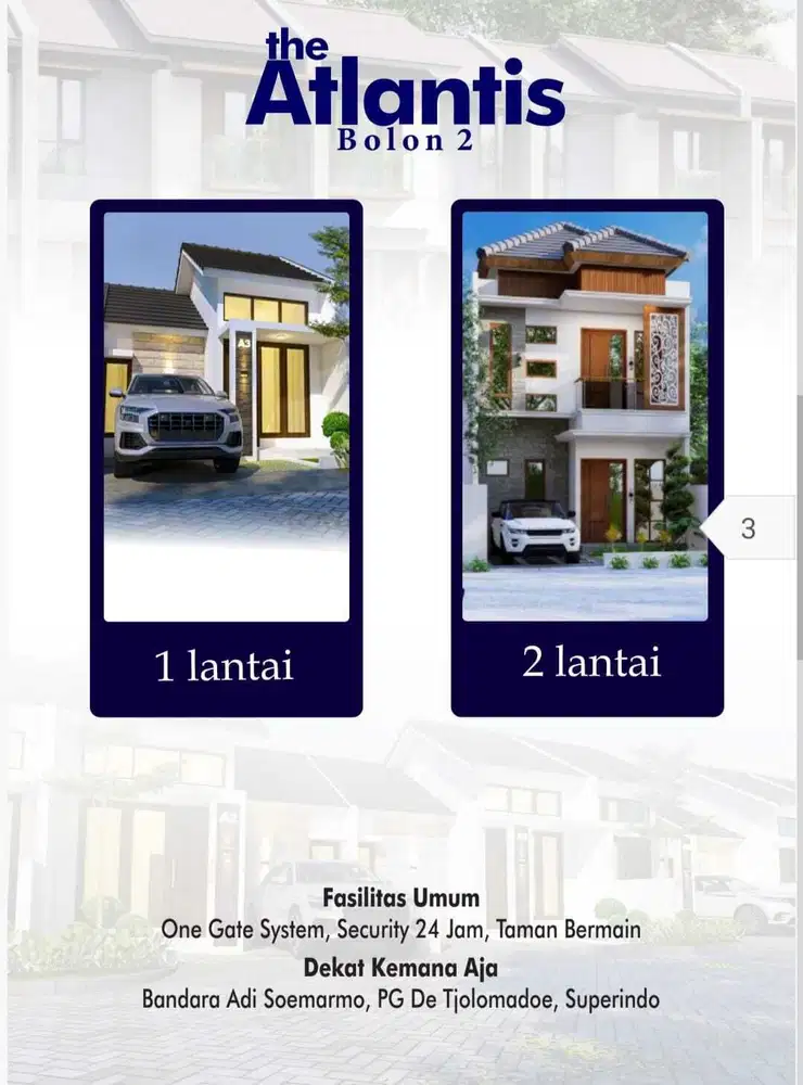 Rumah Colomadu 600 jt-an 200 meter dari jln Raya