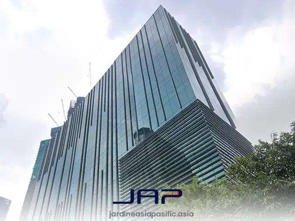 Sewa Kantor Lippo Thamrin 326M2 Bare Strategis Akses Transportasi Umum