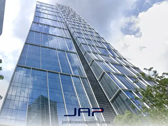 Sewa Kantor Grade A Sequis Tower Luas 361 M2 SCBD Akses MRT Istora