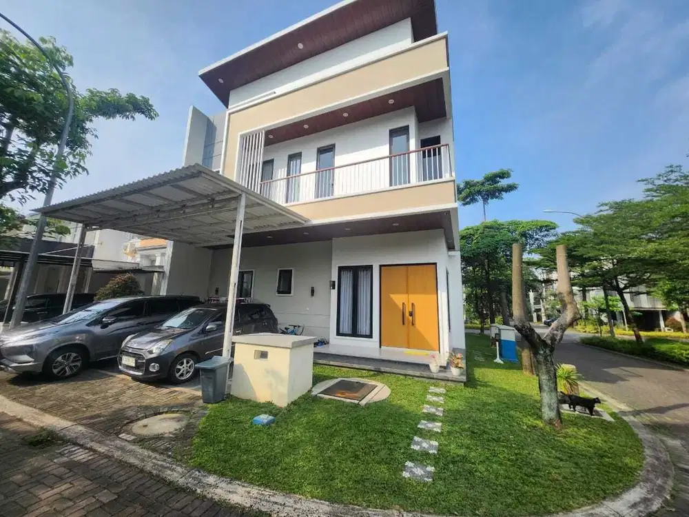 Dijual Rumah Hoek Bangunan Mandiri Di Greenwich Park BSD City