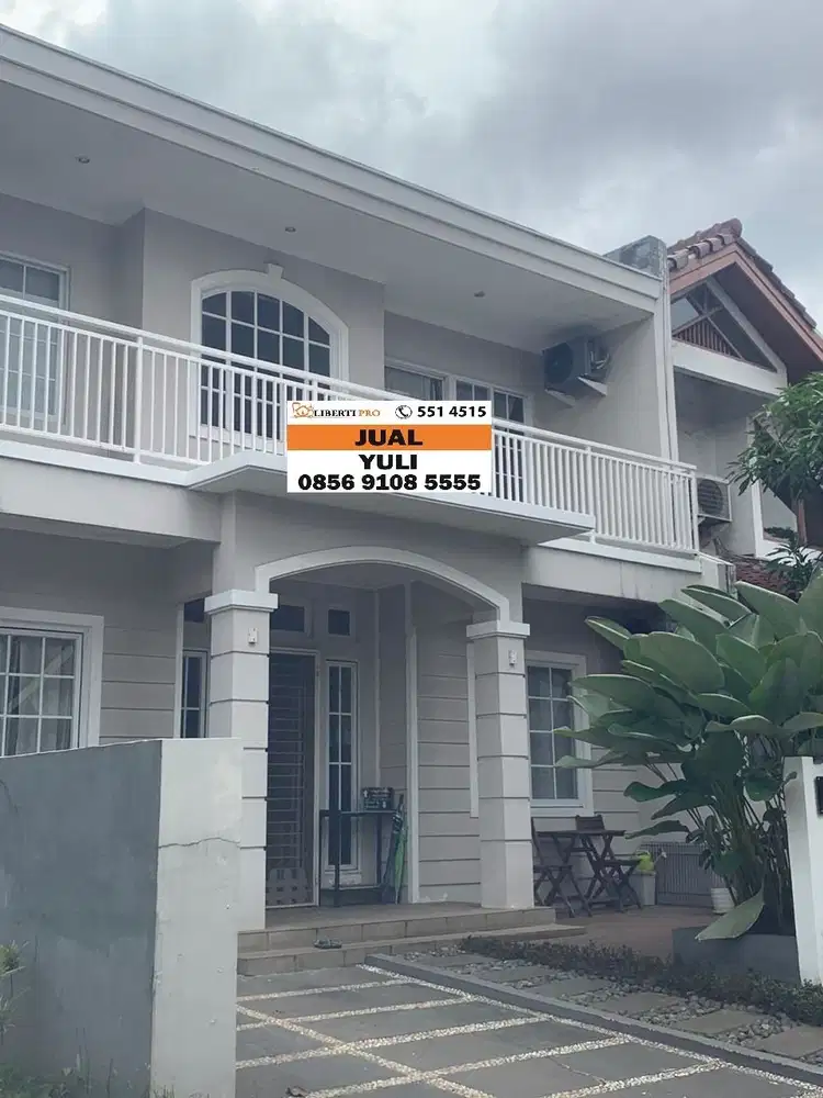 RUMAH FURNISHED 2 LANTAI SIAP HUNI TAMAN BROMO LIPPO KARAWACI - YL