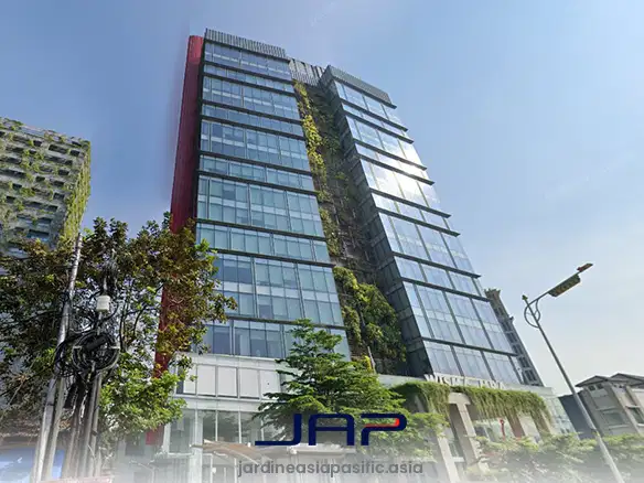 Sewa Kantor Wisma MRA 159M2 Bare Strategis di Tb Simatupang Bebas Gage
