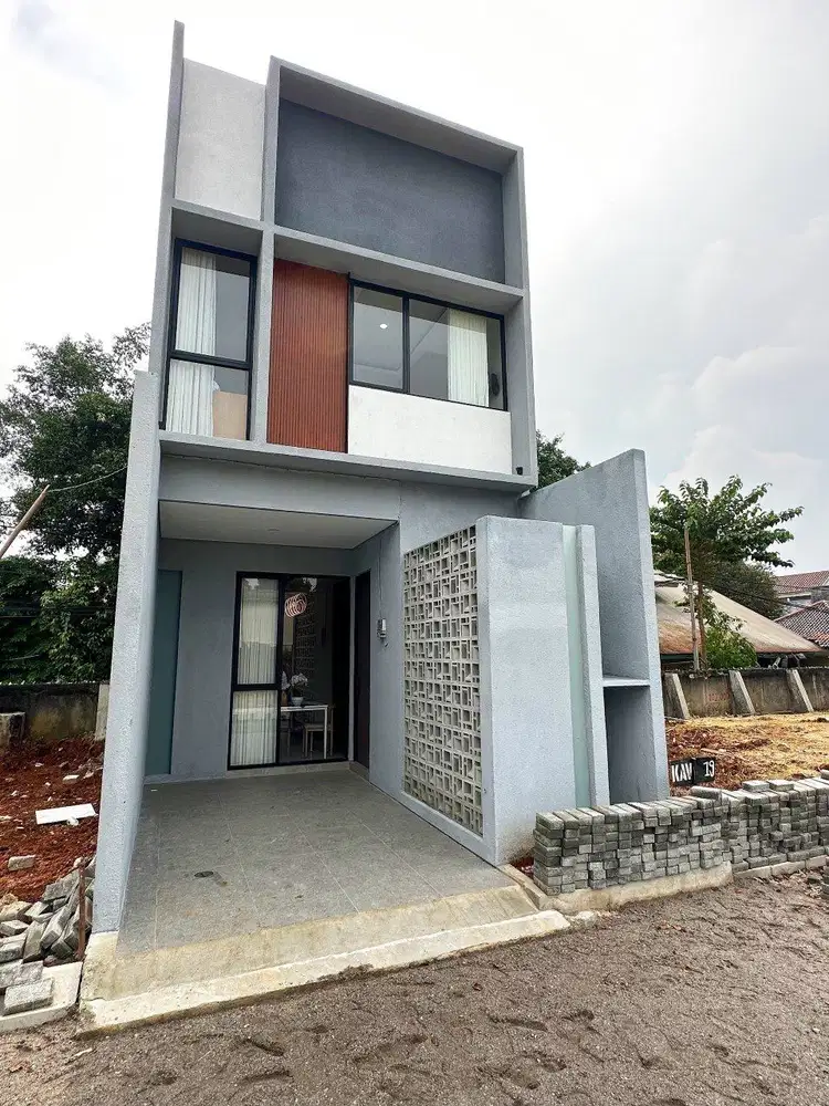 Rumah Cluster Harga Ekonomis dkt Akses Tol Becak Kayu Jaktim