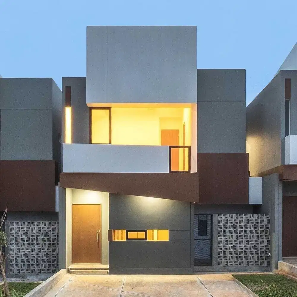 Dijual Rumah Cantik desain minimalis di Amanterra Townhouse Depok