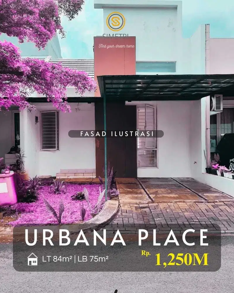 Dijual Rumah Urbana Place Dekat Citra Garden Bintaro