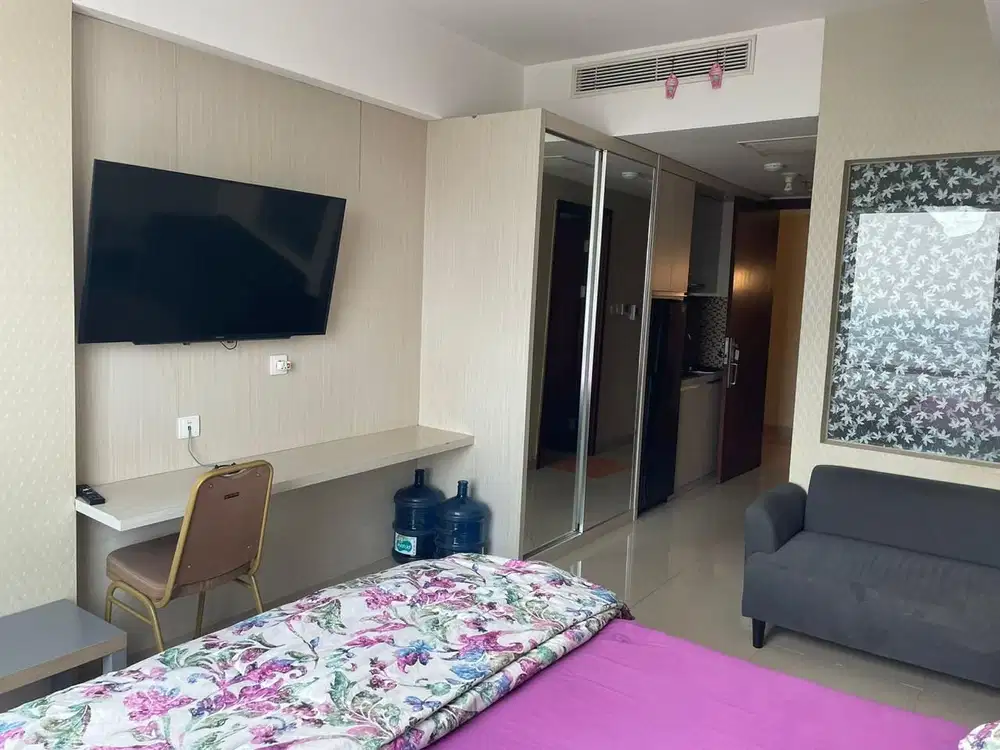 Disewa Apartemen Studio U Residence Furnished Samping Mall Lippo Karaw