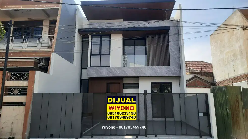 Rumah Manyar Kertoarjo Surabaya Siap Huni