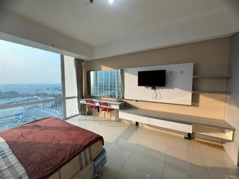 apartemen u residence 3 studio BU jual cepat dekat uph siap huni