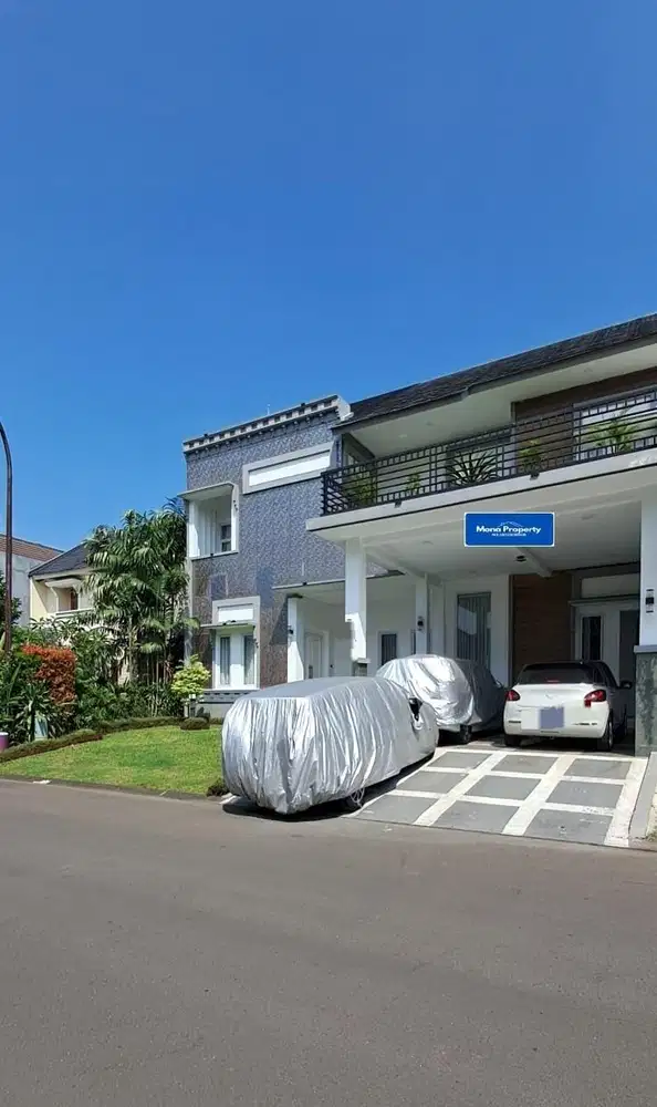 Jual Rumah Mewah Modern Di Dalam Cluster Perumahan Elite Kota Wisata