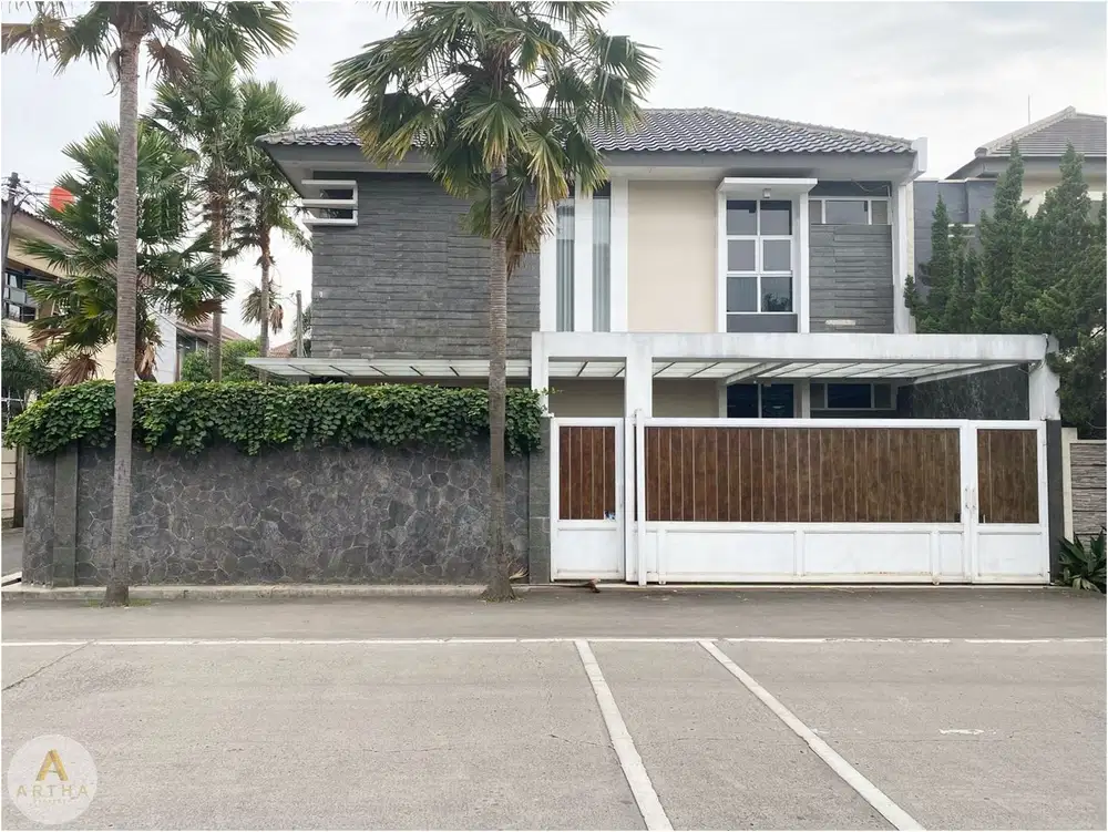 rumah di antapani mewah dan siap huni bisa untuk kantor dan usaha
