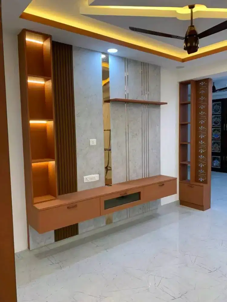 Backdrop tv minimalis