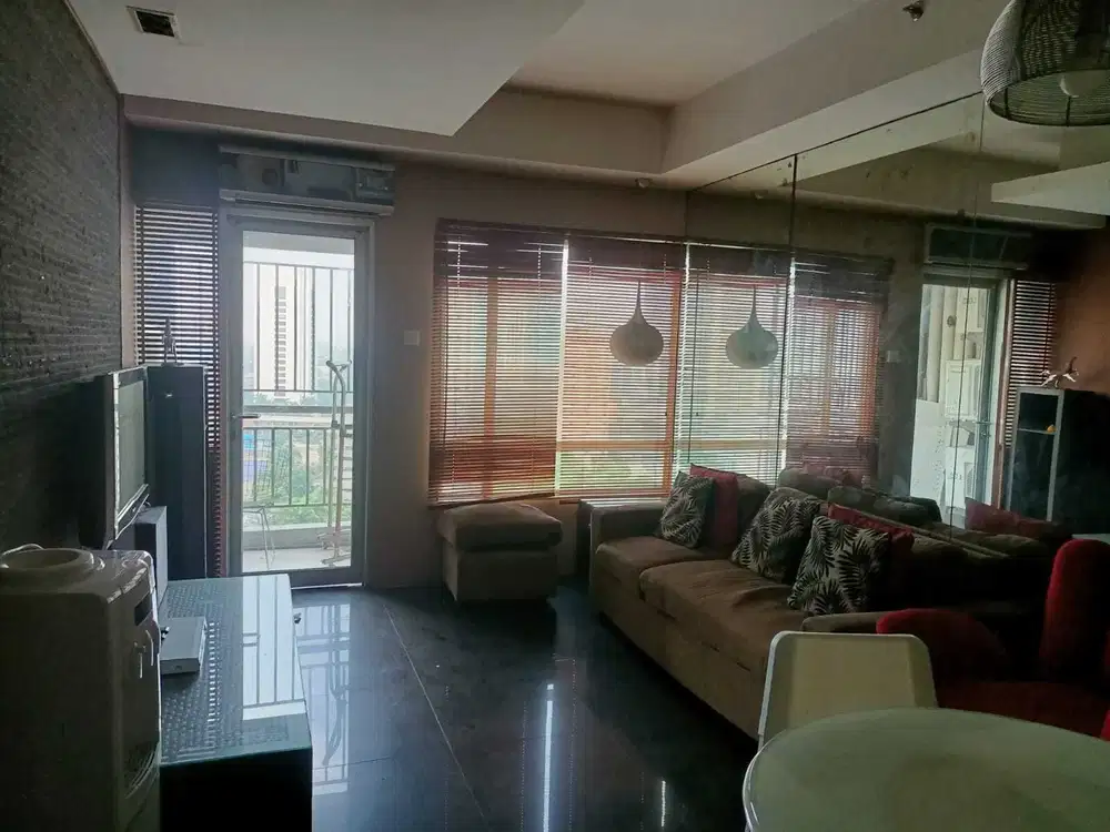 Jual Apartement Sudirman Park 3 Bedroom Furnished Lantai Sedang