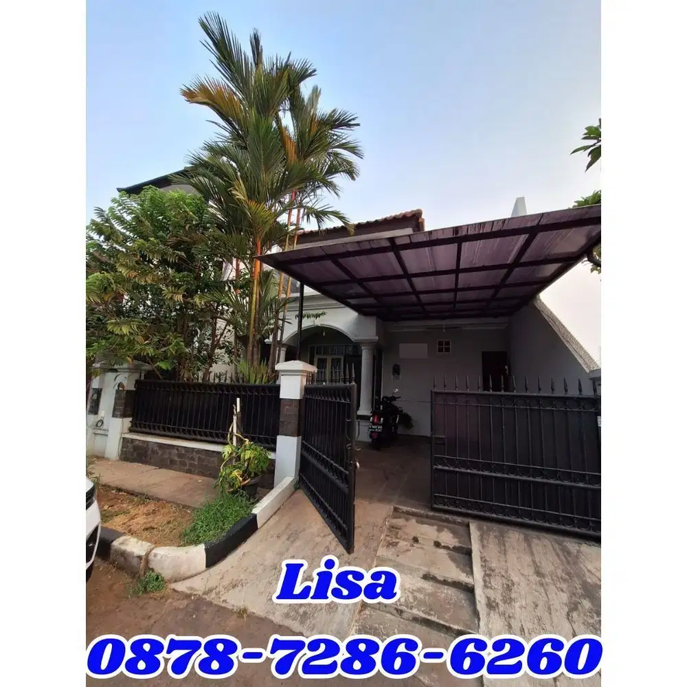 4,5M NEGO TAMAN PERMATA BUANA 8 X 18 HADAP UTARA KEMBANGAN KT 4+1