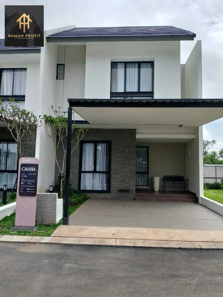 Rumah Mewah Cassia ,Type LYRA, 2 lantai, Pusat kota Tangerang..