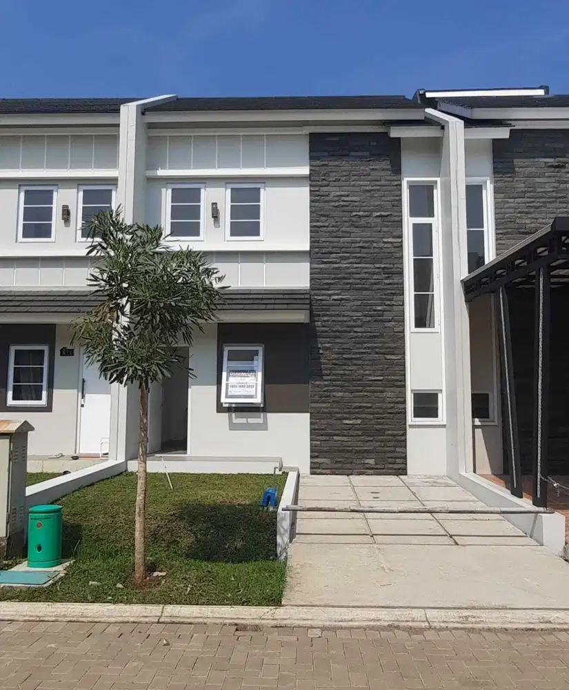 Dijual Rumah Pakuan  Hill Cluster Caryota 2 Lantai Lokasi Bogor