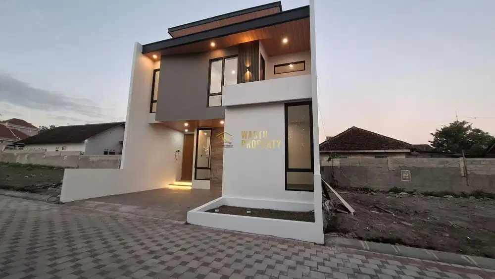 RUMAH 2 LANTAI, DALAM CLUSTER ONE GATE DI DEKAT KAMPUS UII NGAGLIK