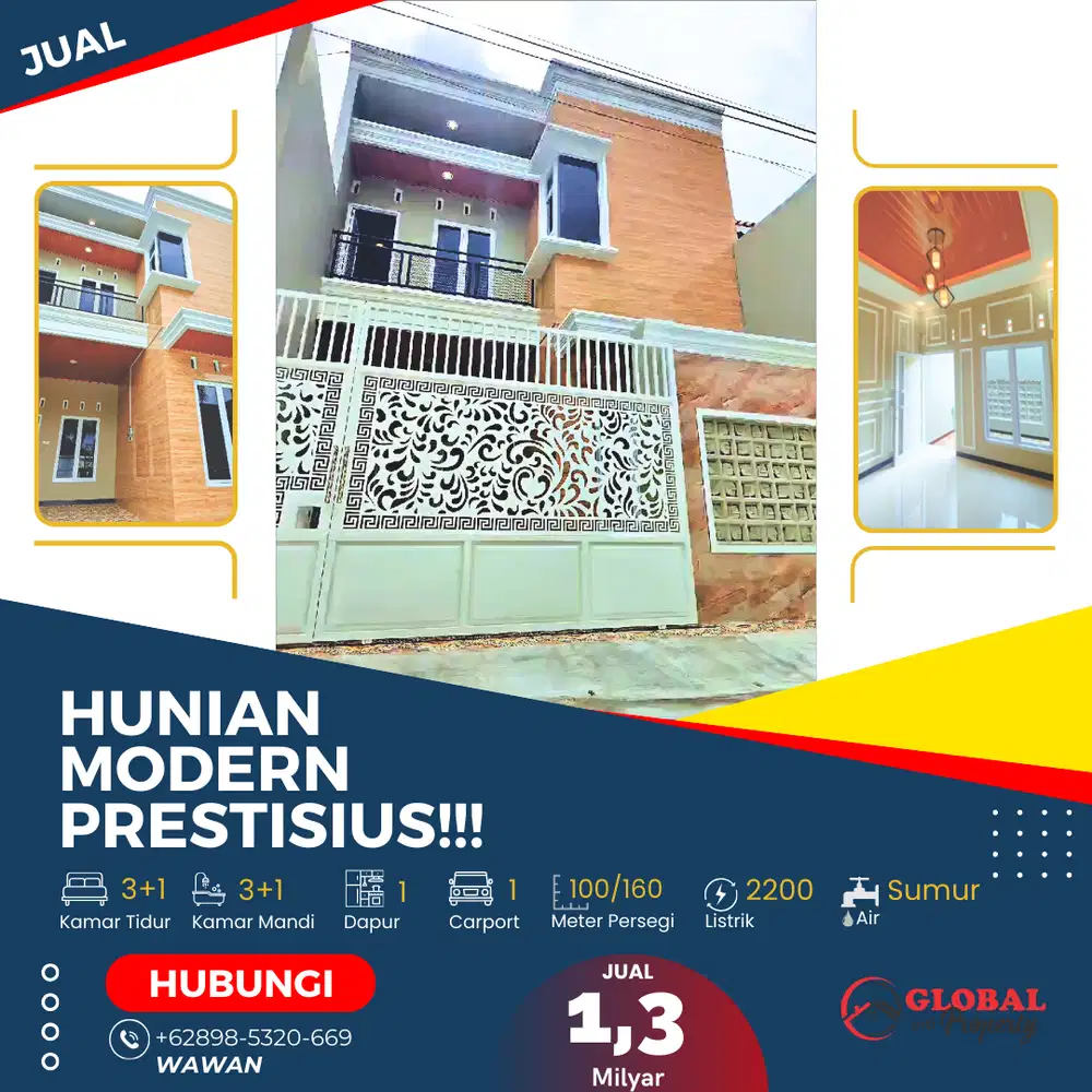 Hunian Modern Prestisius!