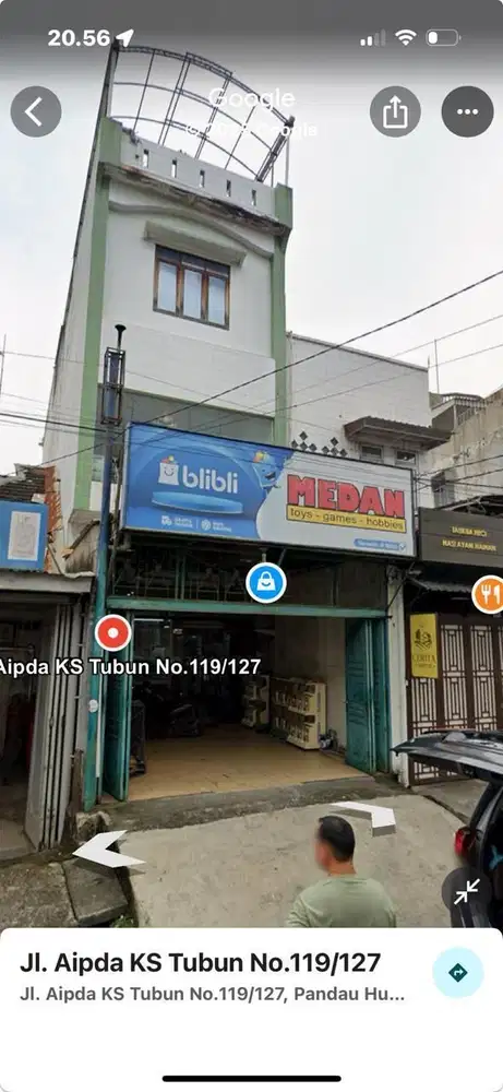 Dijual Ruko Siap Huni Jl. Sumatera
