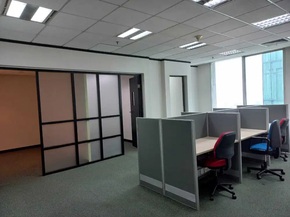 SEWA KANTOR DI JAKARTA MENARA DEA  111M2 FURNISH 230K NEGO