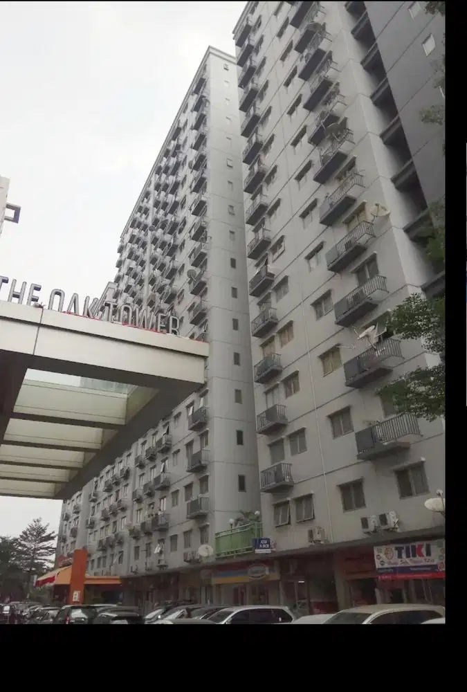 Dijual Unit 2BR Apartment The Oak Tower Jakarta Timur