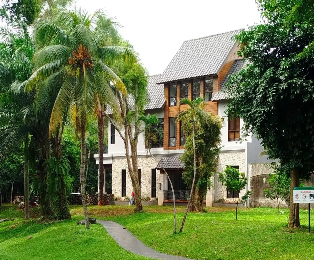 Rumah Super Cantik desain Modern dan Soft Balinese di BSD