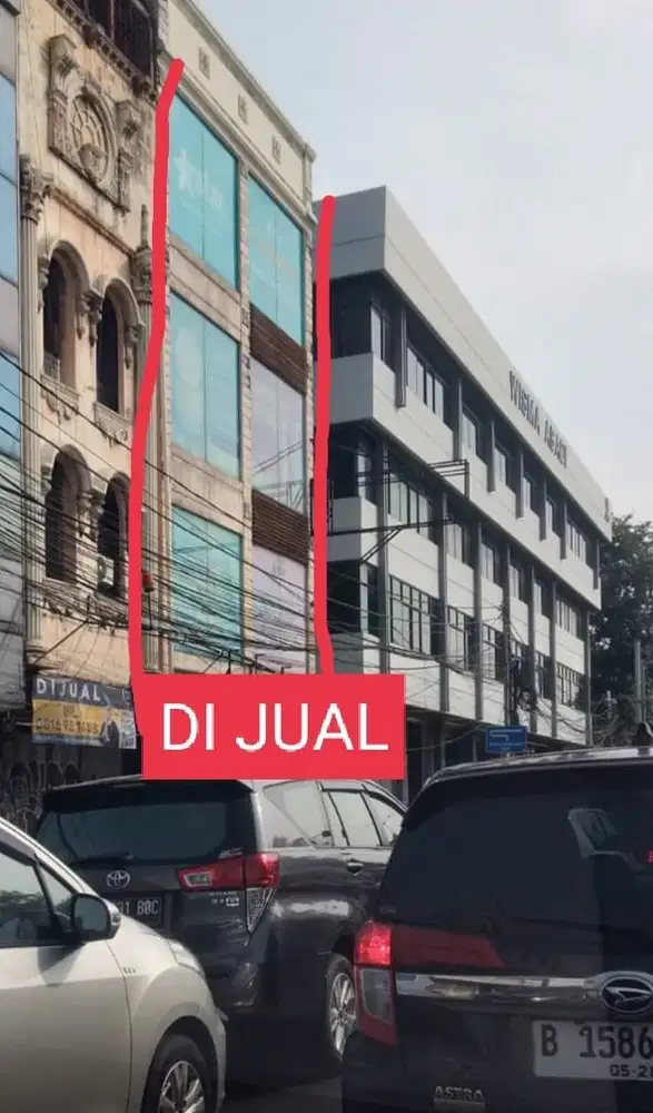Di Jual ruko 5 lt Cideng Timur jakpus
