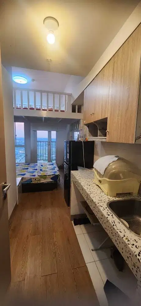 sewa apartemen tokyo riverside pik2 type studio 21m2  fully furnish