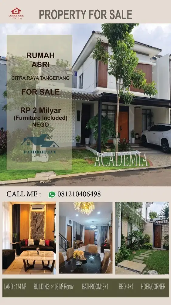 Rumah Academia Pavilion Citra Raya