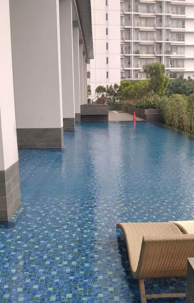 Unit 1BR Furnished lantai 1, Apartment Bintaro Plaza Residence CL 408