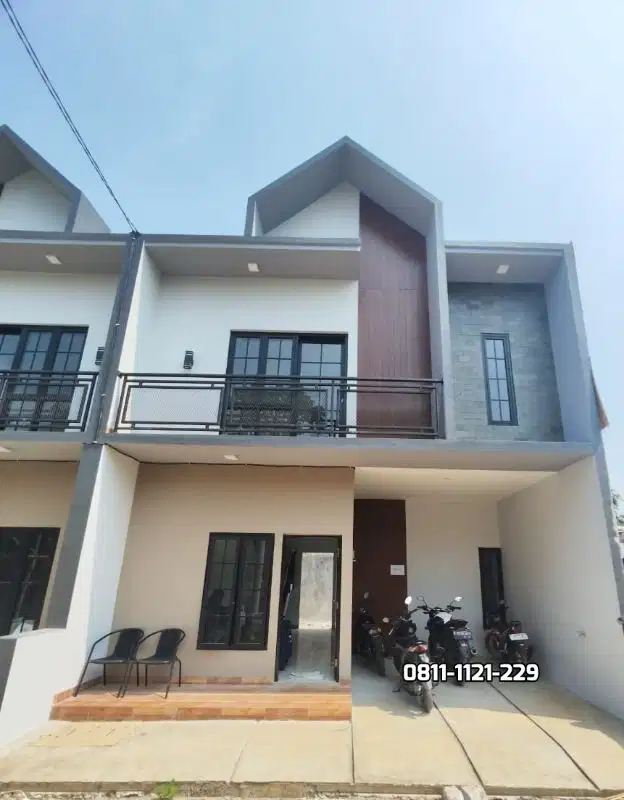 Rumah 2 Lantai Dekat Cibubur dan LRT 10 Menit ke Tol Cijago DP Ringan