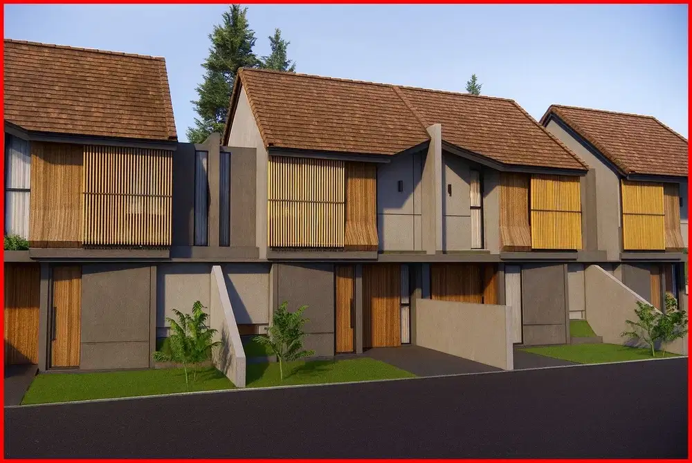 Jl. Kaliurang Km.10, Rumah Jogja 2 Lantai Model Tropis Dekat UII