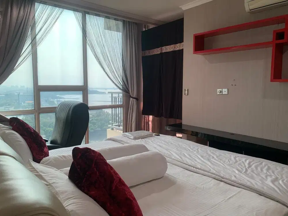 Apartemen Ancol Mansion 1BR Full Furnished View Laut Jakarta Utara