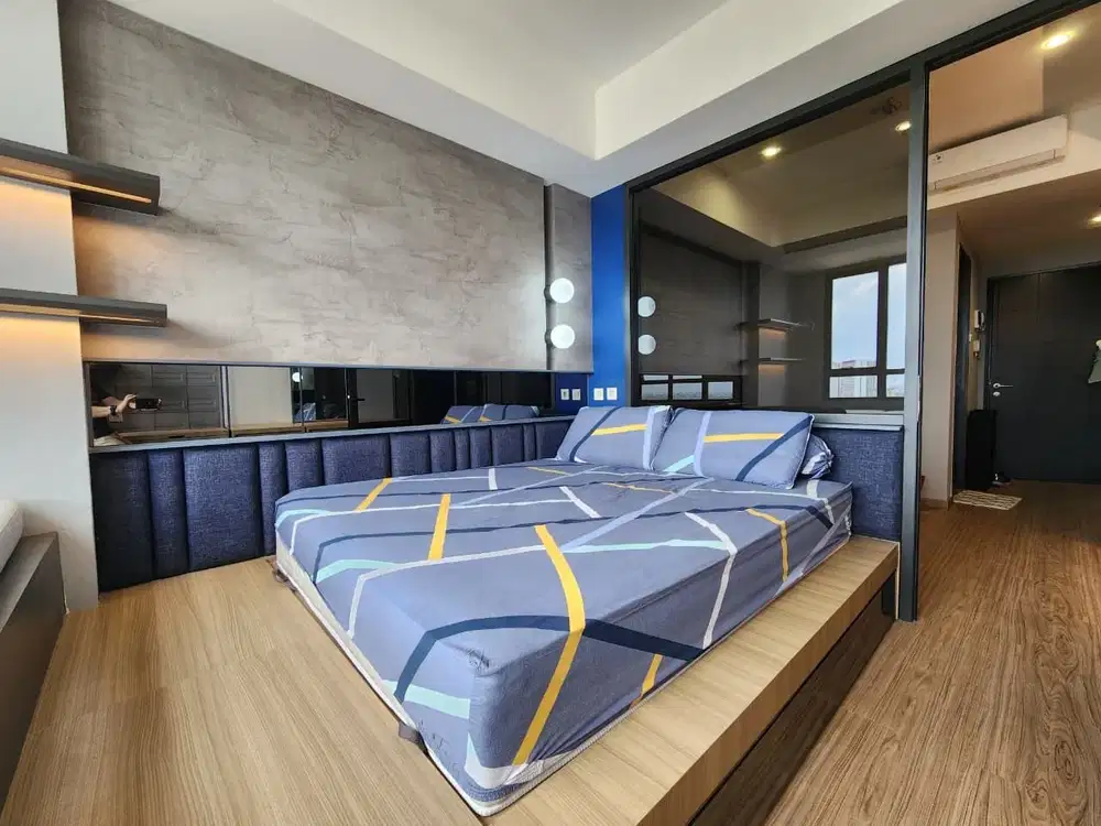Apartemen Collins Boulevard Bagus 1BR Furnished Tangerang