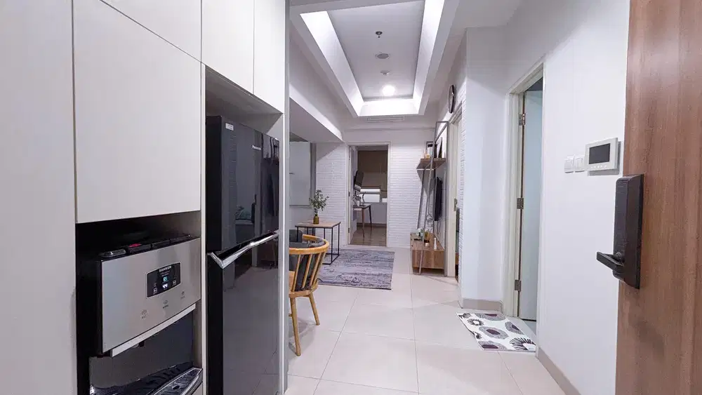 sewa apartemen 2 kamar siap huni tangerang tangcity mall skandinavia