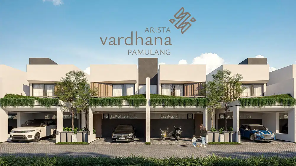 Dijual Hunian Cantik 2 Lantai Arista Vardhana di Pamulang, Tangerang
