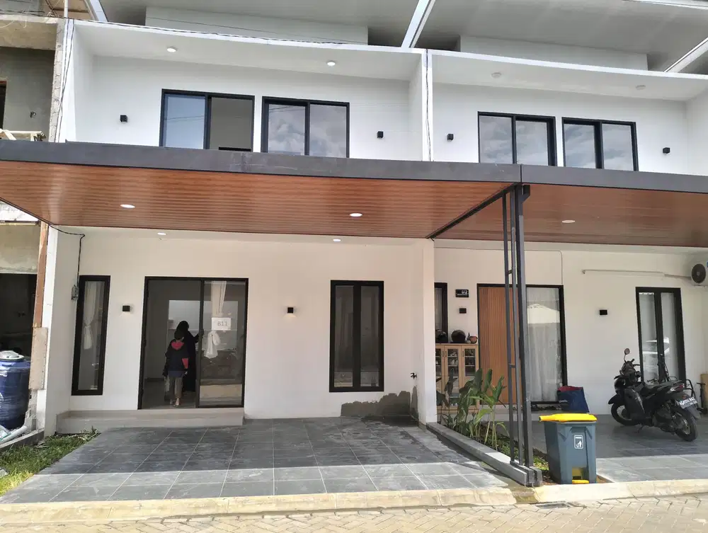 ALMA VILLA HUNIAN STRATEGIS DUA LANTAI BISA KPR LOKASI CILODONG DEPOK