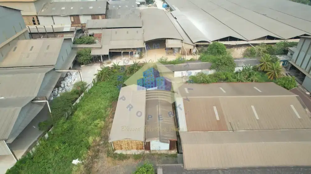 JUAL PABRIK DEKAT PT IKAD - GELAM JAYA, PASAR KEMIS, TANGERANG.