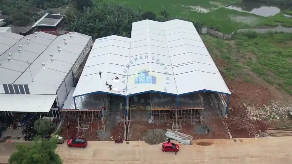 Disewakan Pergudangan Baru Zona Industri Dekat Tol Legok - BSD