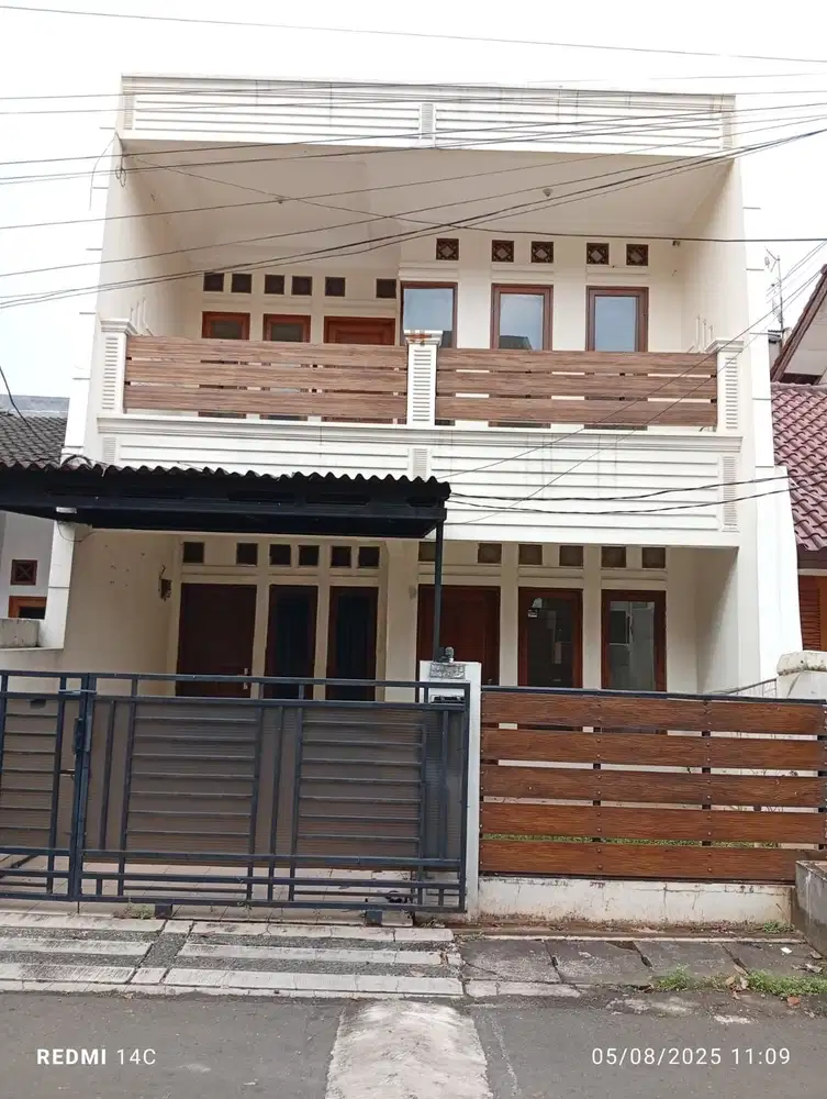 RUMAH MEWAH | JALAN LEBAR | BEBAS BANJIR | DALAM KOMPLEK | PONDOK KELA